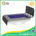 Light sensor sound sensor 1w 3.5w IP65 waterproof Wall mounted outdoor solar lights with 2 years warranty